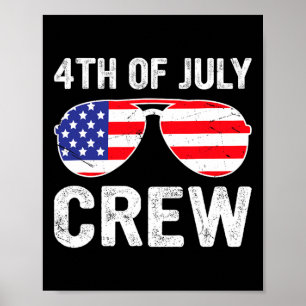 vom Juli Crew Matching Funny Family Outfits Poster