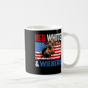 vom Juli Dackel Hundeshirt rot weiß und Dackeln Kaffeetasse