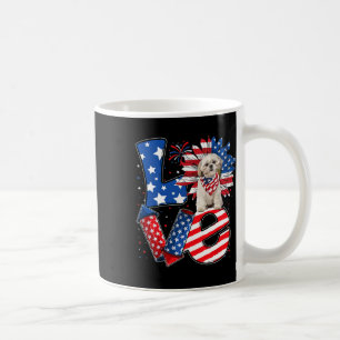 vom Juli Dekoration Patriotische Liebe Shih Tzu Do Kaffeetasse