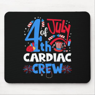 vom Juli Herzliche Crew Herzkrankheit Herzkrankhei Mousepad