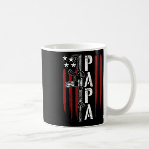 vom Juli Papa Vater Daddy Ar-15 Gun Patriotic Vath Kaffeetasse