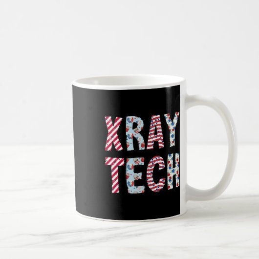 Vom Juli "Röntgen Tech Independence Day American F Kaffeetasse (Rechts)