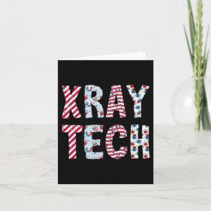 Vom Juli "Röntgen Tech Independence Day American F Karte