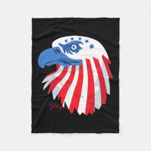 vom Juli S - Patriotische Hemden - Amerikanischer  Fleecedecke
