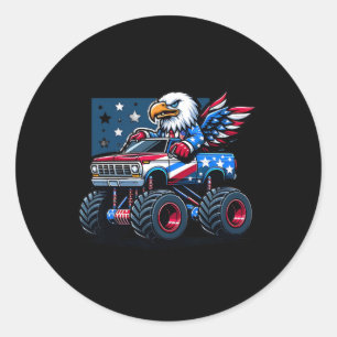 vom Juli Shirts Jungen Kinder Jungen Junge Amerika Runder Aufkleber