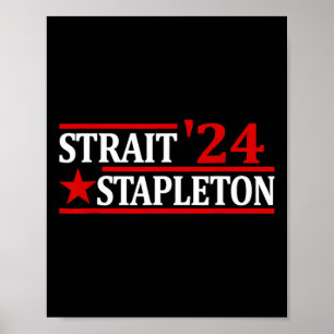 vom Juli Stapleton Strait American Patriotic Poster