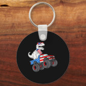 vom Juli T Rex Dino Trex Dinosaur Monster Truck Fi Schlüsselanhänger (Vorderseite)