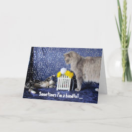 Vom Kind (oder der Katze), das eine Handvoll ist - Karte