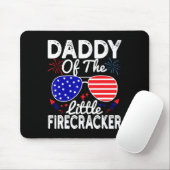 Vom kleinen Firecracker Funny 4. Juli Vater Mousepad (Mit Mouse)