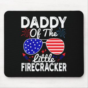 Vom kleinen Firecracker Funny 4. Juli Vater Mousepad