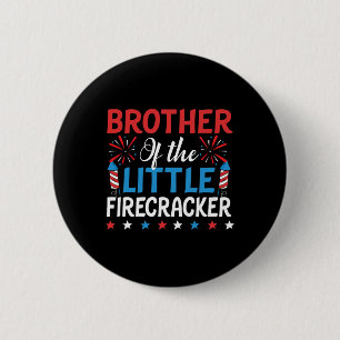 Vom kleinen Firecracker Shirt 4. Juli Geburtstag Button
