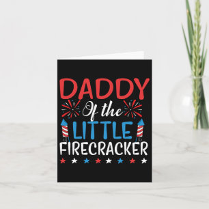 Vom kleinen Firecracker Shirt 4. Juli Geburtstag Karte