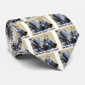 Vom Kongo gemalt, ein Schimpanse Krawatte (Gerollt)