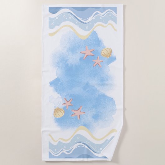 VOM KURZSTADT STRANDTUCH (Vorderseite)