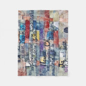 Vom Lied der Lieder, Klee Fleecedecke (Vorderseite)