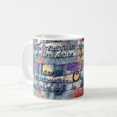 Vom Lied der Lieder, Klee Kaffeetasse (Vorderseite Links)