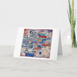 Vom Lied der Lieder, Klee Karte