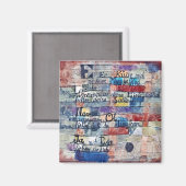 Vom Lied der Lieder, Klee Magnet (Vorderseite/Rückseite)