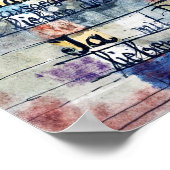 Vom Lied der Lieder, Klee Poster (Ecke)