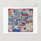 Vom Lied der Lieder, Klee Postkarte (Vorderseite)