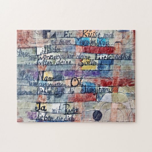 Vom Lied der Lieder, Klee Puzzle (Horizontal)