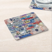 Vom Lied der Lieder, Klee Rechteckiger Pappuntersetzer (angewinkelt)