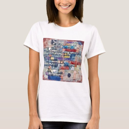 Vom Lied der Lieder, Klee T-Shirt (Vorderseite)
