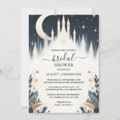 Vom Magischen Traum Mystische Sterne Moon Brautpar Einladung (Vorderseite)