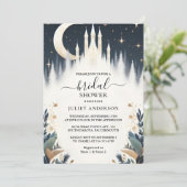 Vom Magischen Traum Mystische Sterne Moon Brautpar Einladung (Stehend Vorderseite)