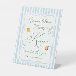 Vom Markt Brautparty schätzen, wie viele Sockelschild