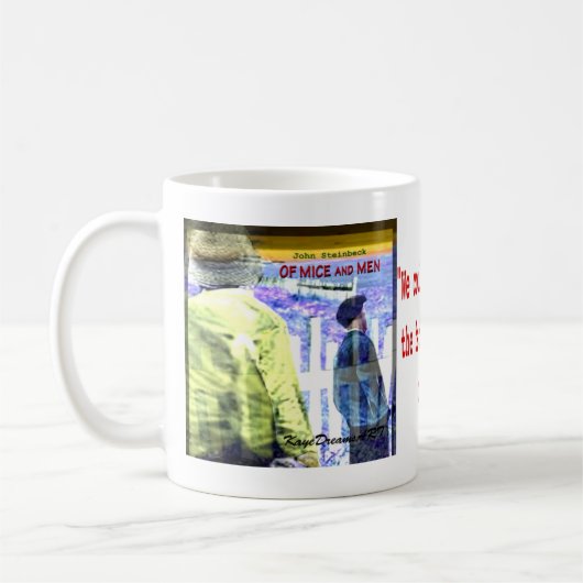 Vom Mäuse- und Mannzitat Kaffeetasse (Links)