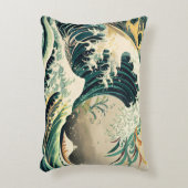 Vom Meer Inspirierte Muster Dekokissen (Vorderseite(Vertikal))