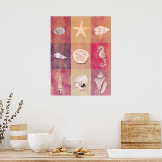 Vom Meer Poster (Küche)