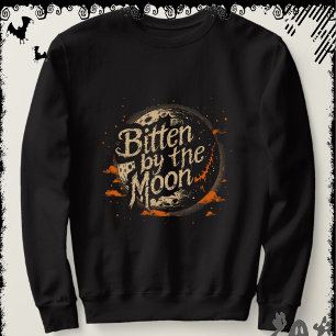 Vom Mond gebissen ExDesigner Halloween Sweatshirt