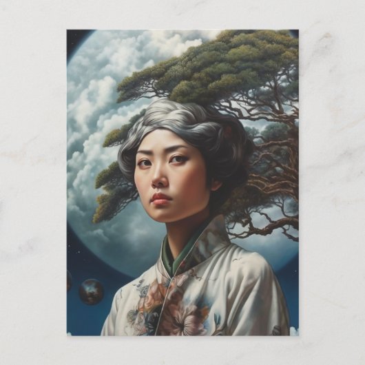 Vom Mond Postkarte (Vorderseite)