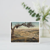 Vom Mount Scopus, Jerusalem, Klassiker des Heilige Postkarte (Stehend Vorderseite)