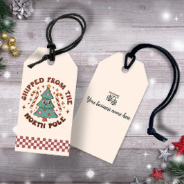 Vom Nordpol ausgeliefert - Kundenspezifische Gesch Geschenkanhänger