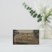 Vom Olivenberg aus, allgemeine Sicht, Jerusalem, Visitenkarte (Stehend Vorderseite)