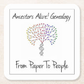 Vom Papier bis zum Untersetzer (Vorderseite)