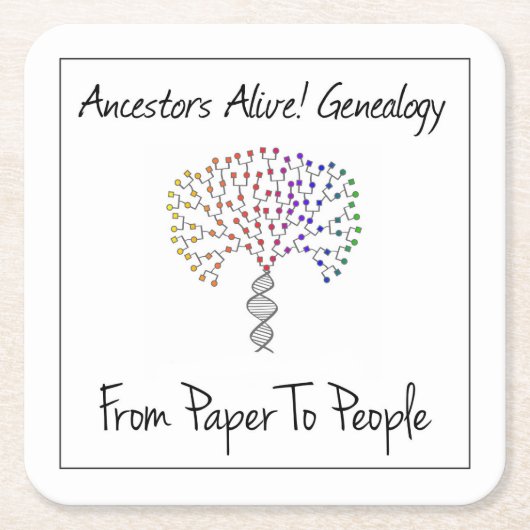 Vom Papier bis zum Untersetzer (Vorderseite)