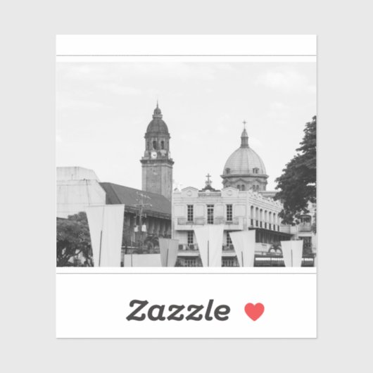 Vom Plaza Moriones Aufkleber (Blatt)