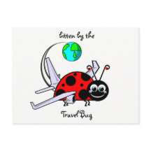 Vom Reisebug gebissen - Flugzeug von Ladybug