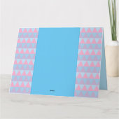 Vom Samen zum Lehrer Vielen Dank Karte (Rückseite)