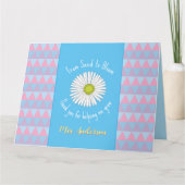 Vom Samen zum Lehrer Vielen Dank Karte (Vorderseite)