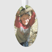 Vom Santa Foto Ornament - sehen Sie zurück (Vorderseite)