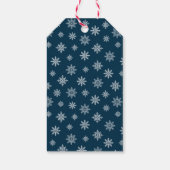 Vom Santa North Pole Express Naughty oder Nice Geschenkanhänger (Rückseite)