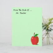 Vom Schreibtisch aus... Apple Stationery (Stehend Vorderseite)