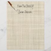 Vom Schreibtisch aus... Letterhead Stationery (Vorderseite)