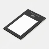 Vom Schreibtisch aus Minimalistisch Post-it Klebezettel (angewinkelt)