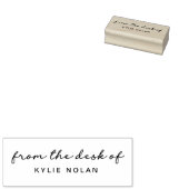 Vom Schreibtisch aus modernes kalligraphisches Hol Gummistempel (Stempel)